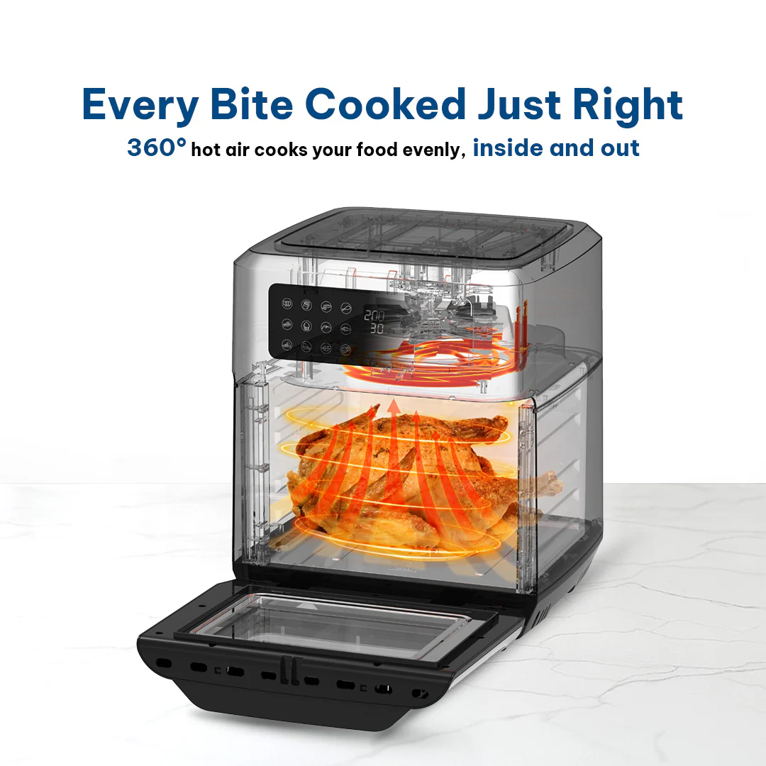SOLARA Large Digital Air Fryer Oven (12L) - Image 7