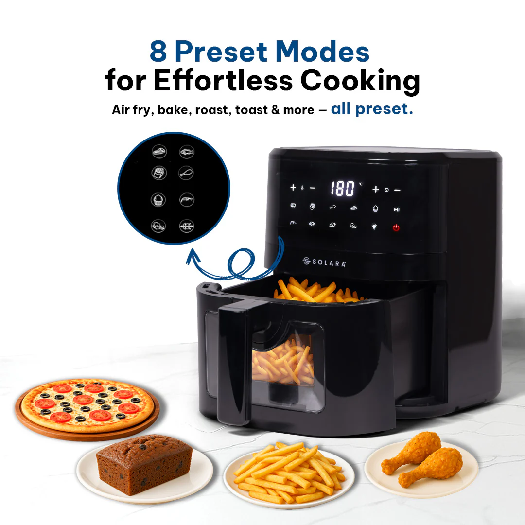 Digital Air Fryer (4.5L) - With See-Through Window - Image 7