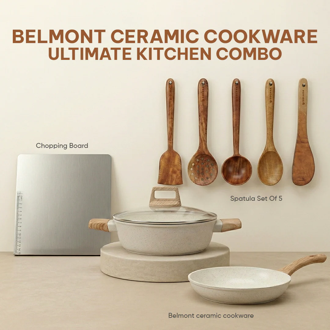 Belmont Ceramic Fry Pan 24cm - Image 4