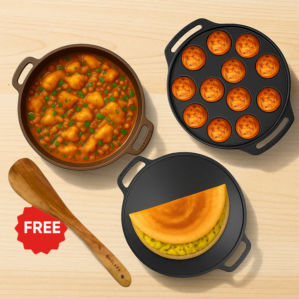 Blackforge Tawa With Two Loops Spatula Combo - Image 3