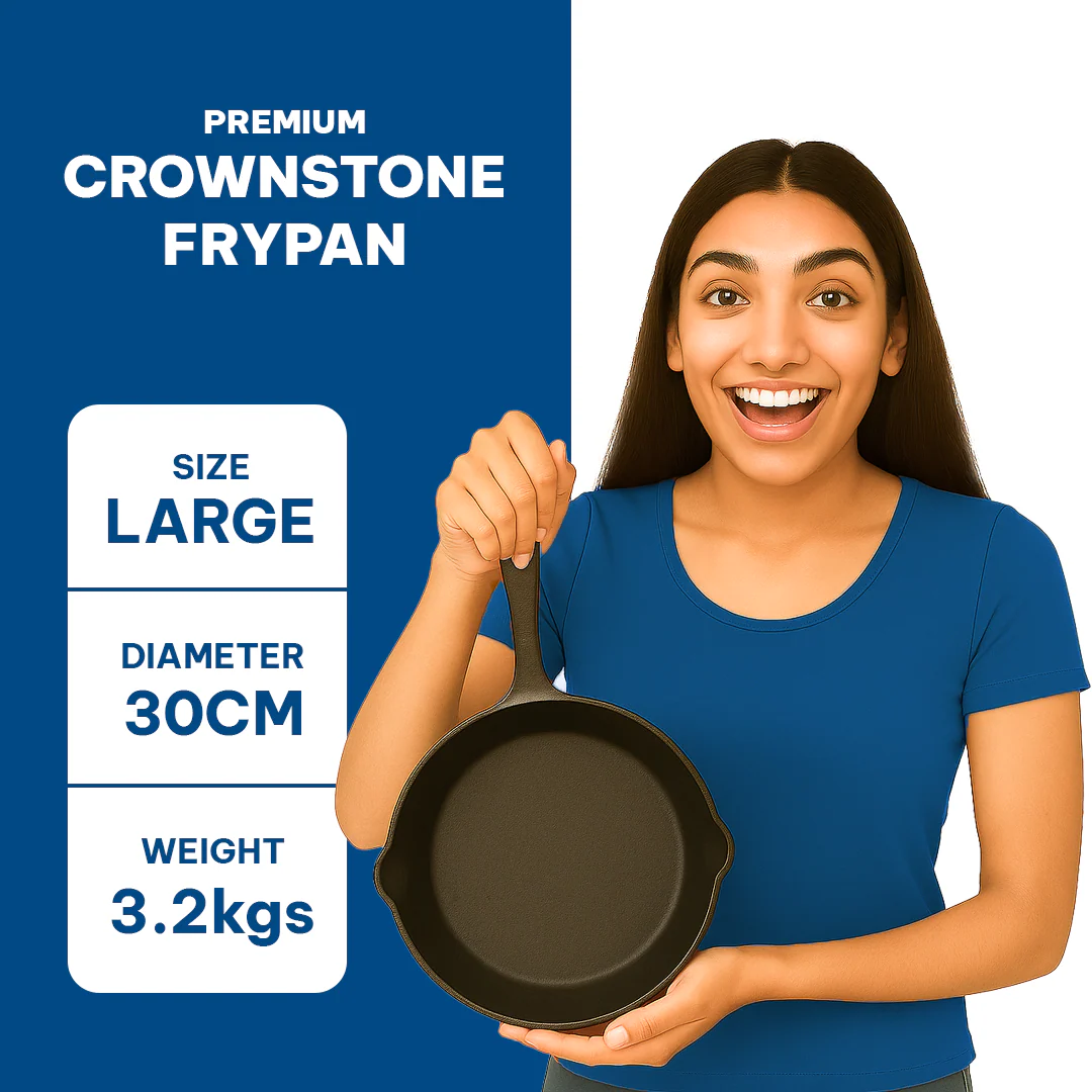CrownStone Cast Iron Fry Pan - Image 11