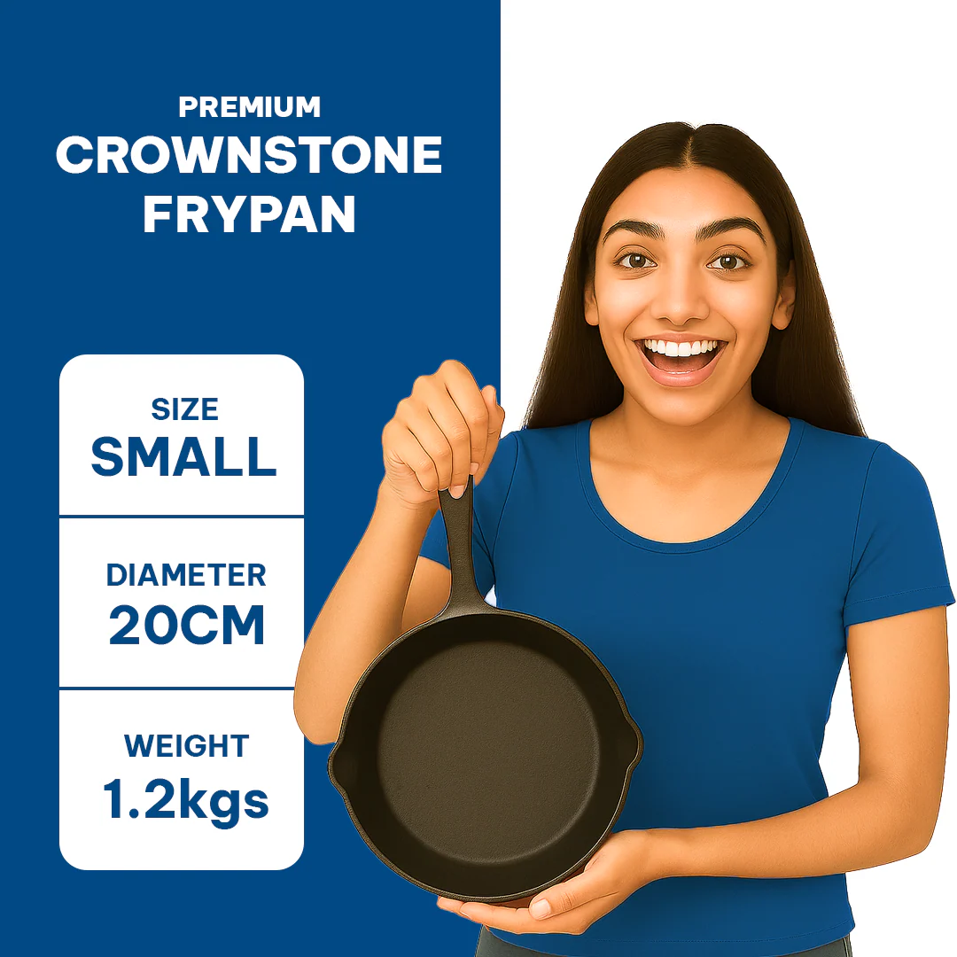 CrownStone Cast Iron Fry Pan - Image 9