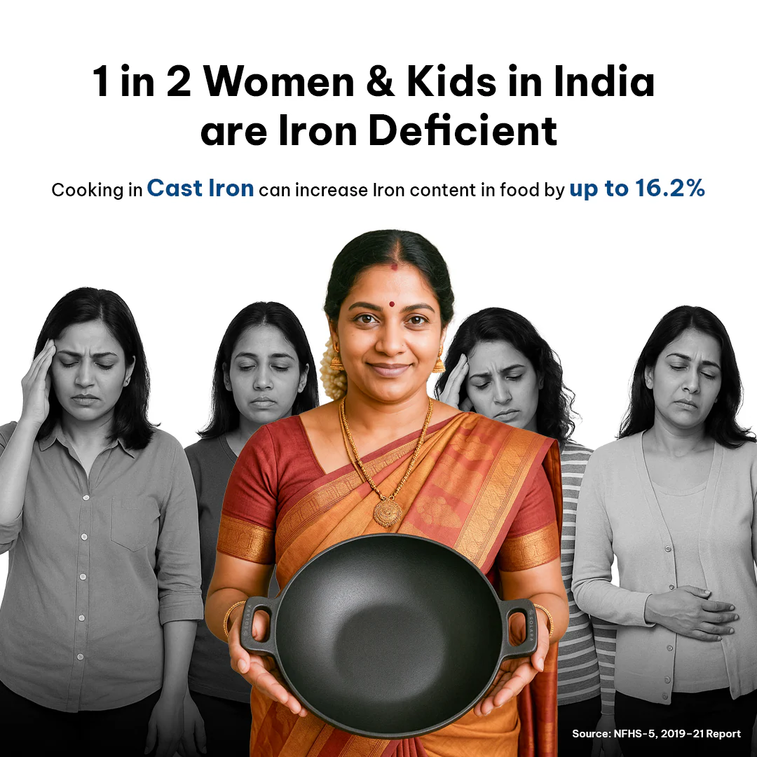 CrownStone Cast Iron Kadai - Image 4