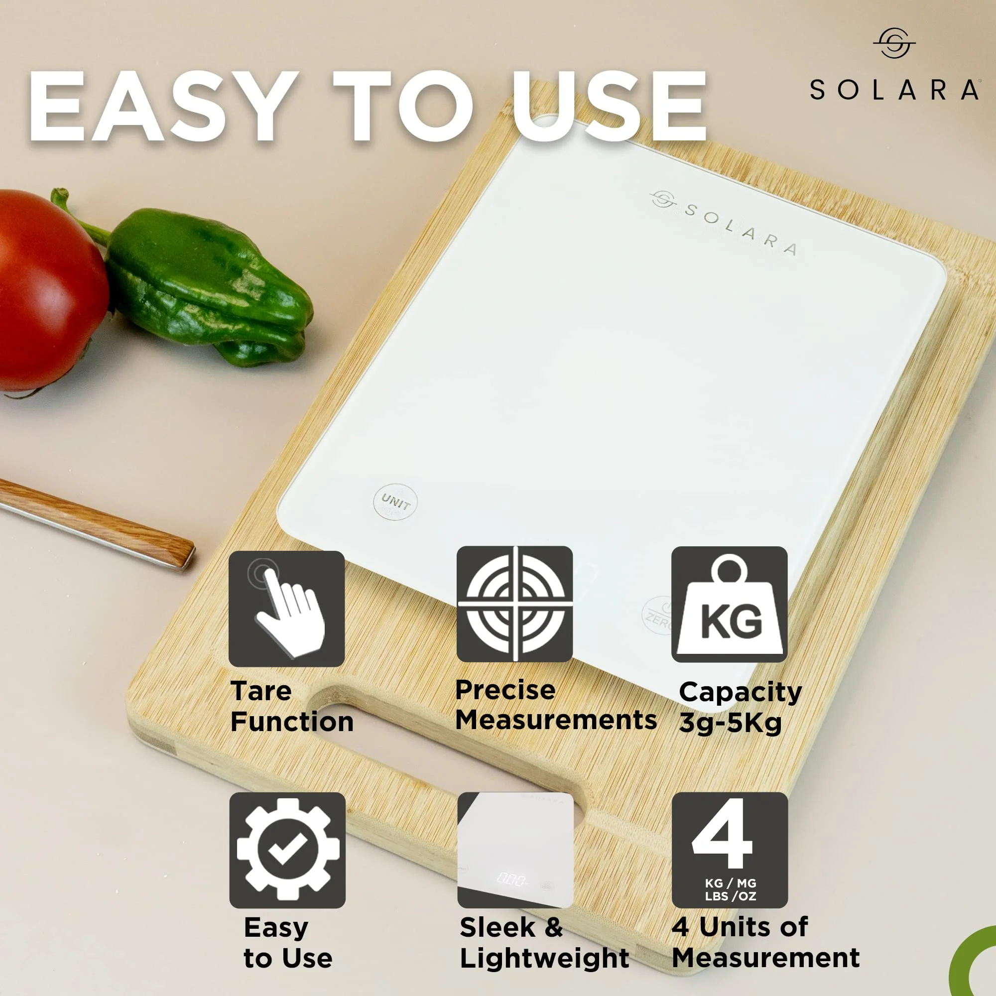 Digital Kitchen Weighing Scale - Up to 5 KGS - Image 3