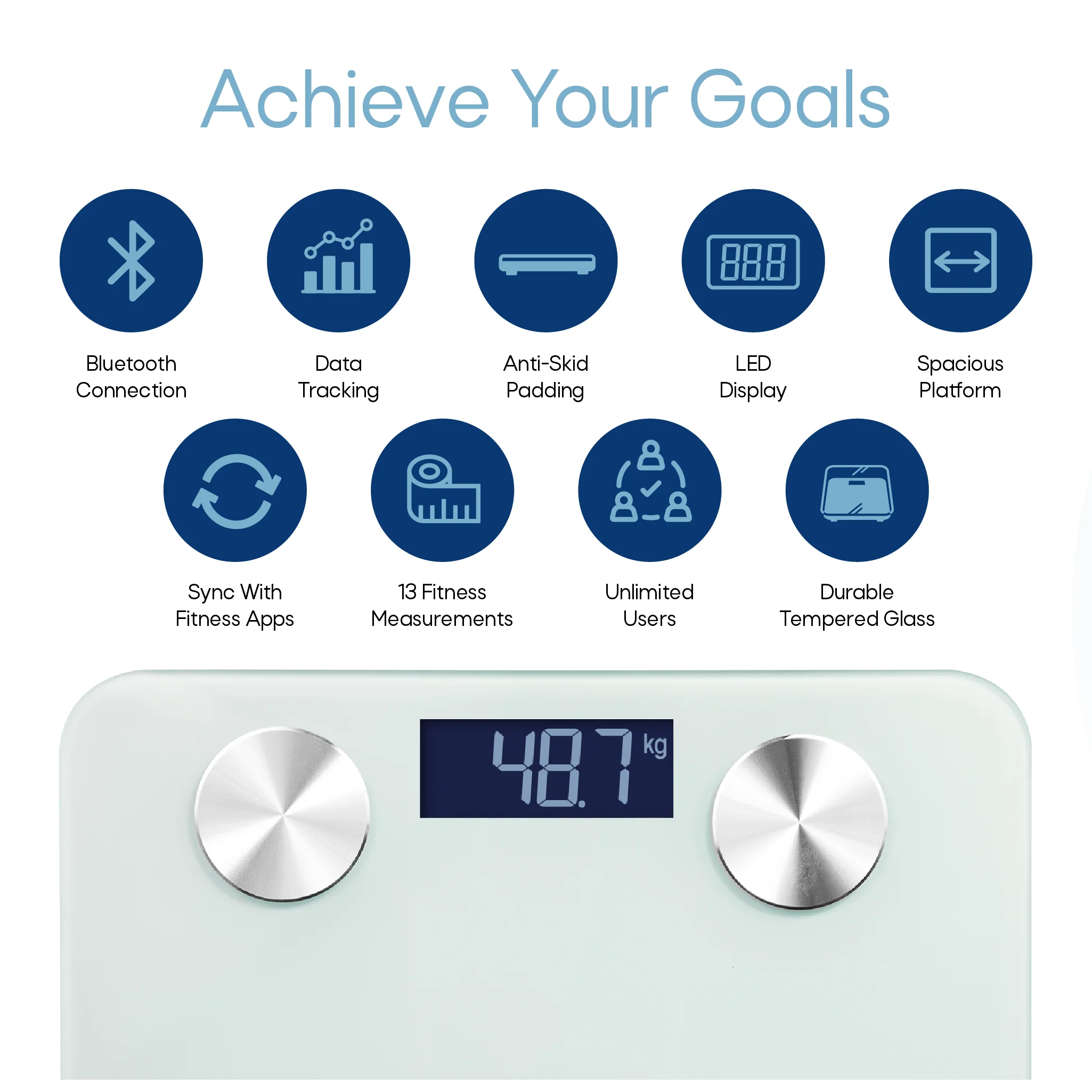Digital Weight Machine - Tracks health progress daily! - Image 4
