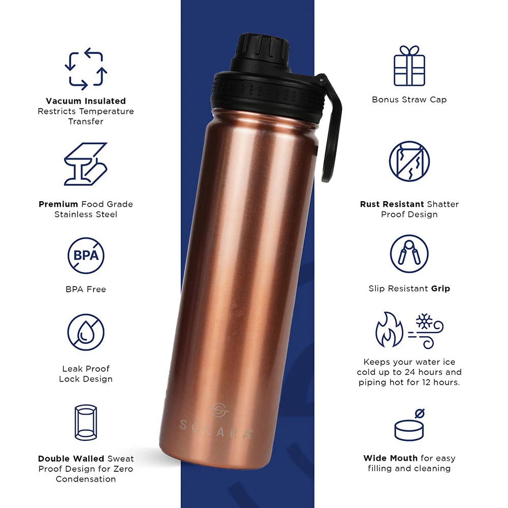 Insulated Water Bottle 650 ML - Image 102