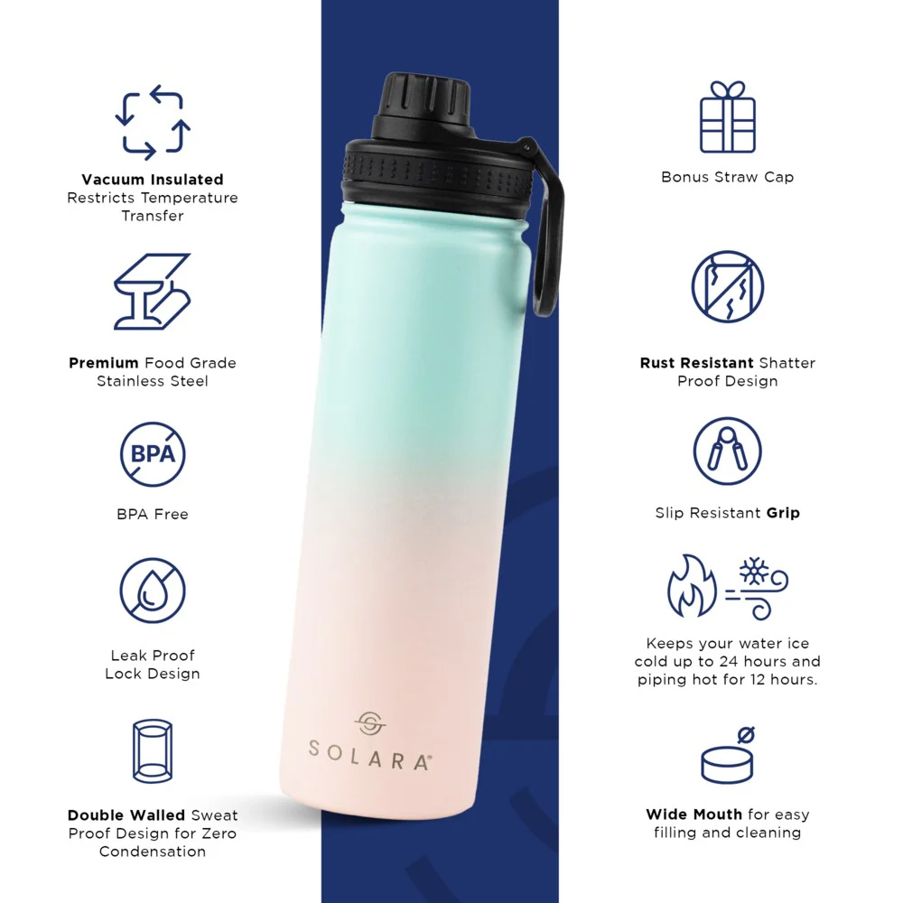 Insulated Water Bottle 650 ML - Image 110