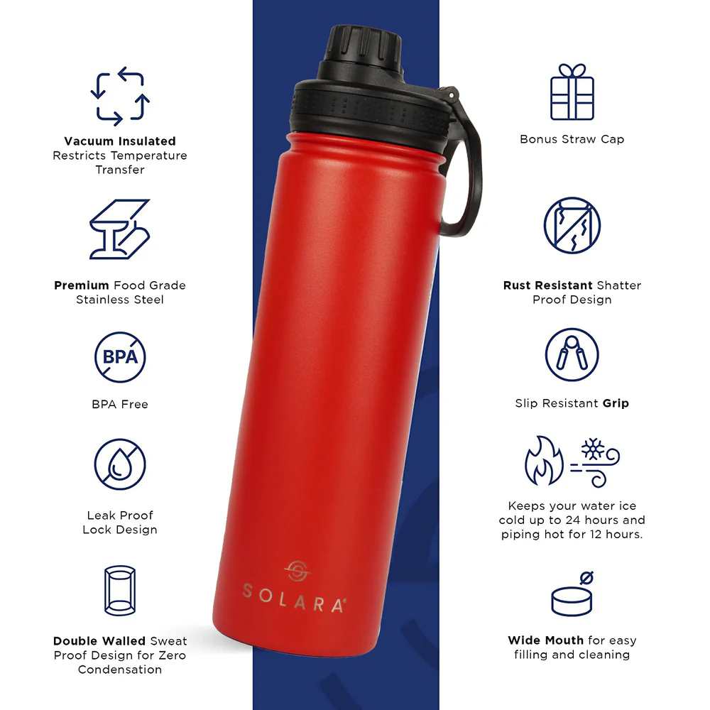 Insulated Water Bottle 650 ML - Image 118