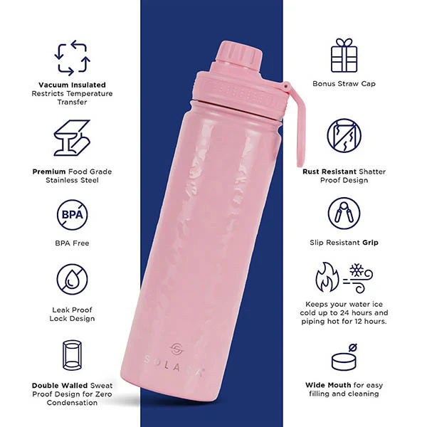 Insulated Water Bottle 650 ML - Image 130