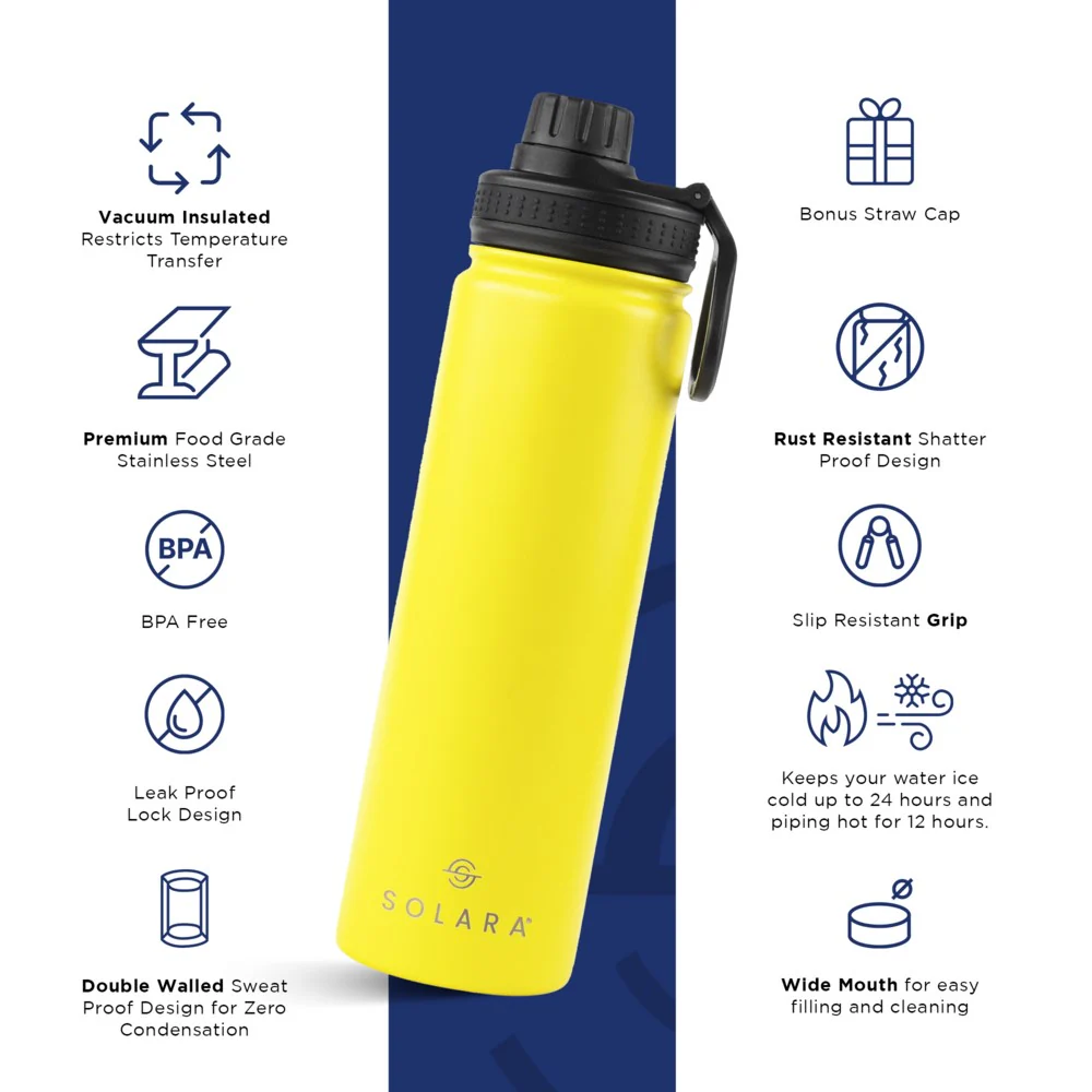 Insulated Water Bottle 650 ML - Image 74