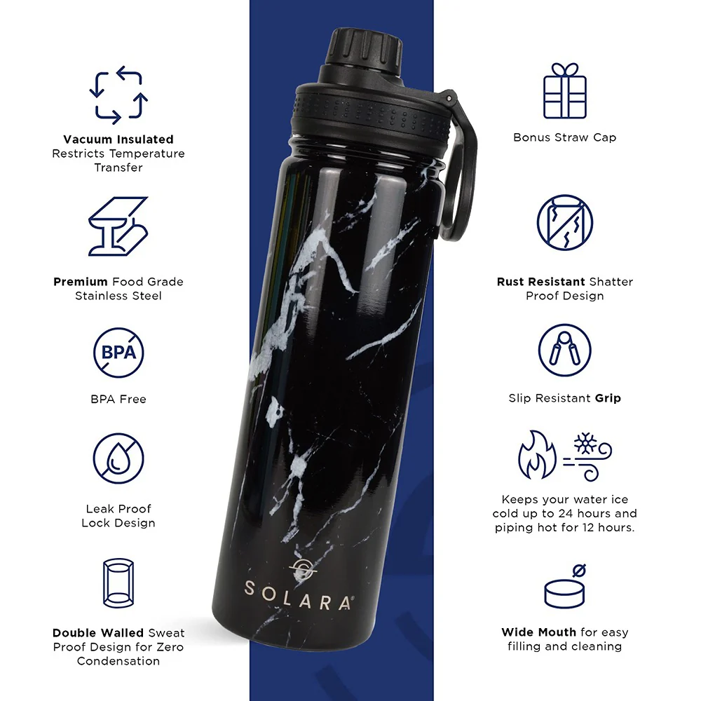 Insulated Water Bottle 650 ML - Image 90