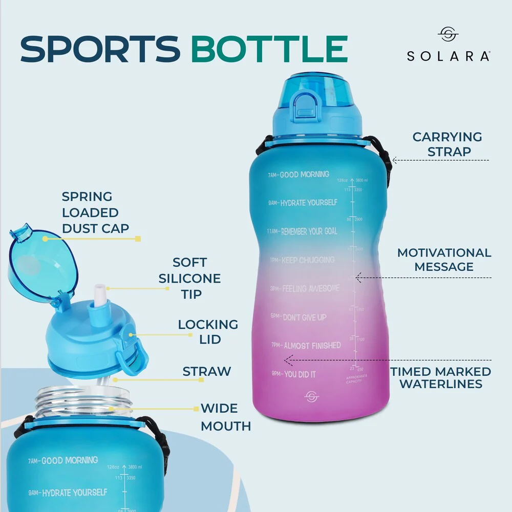 Motivational Water Bottle 3.8 L - Image 106
