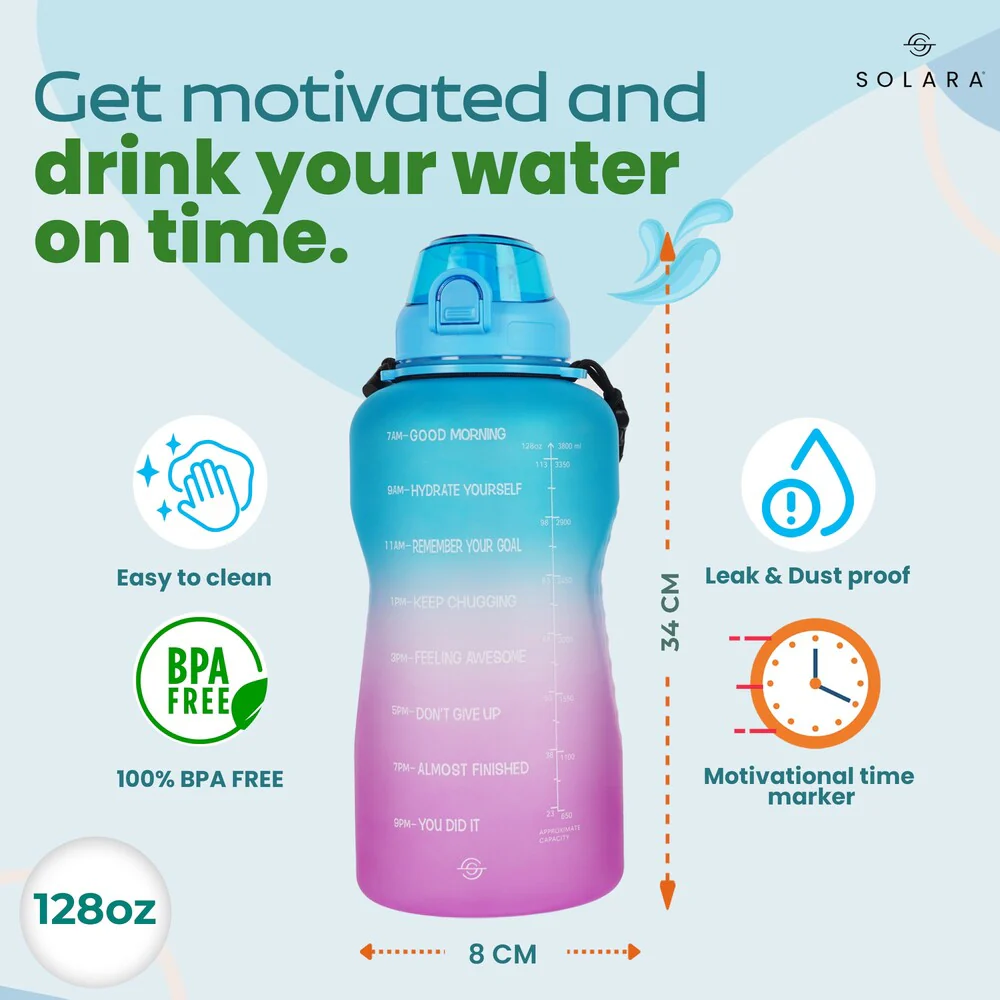 Motivational Water Bottle 3.8 L - Image 109