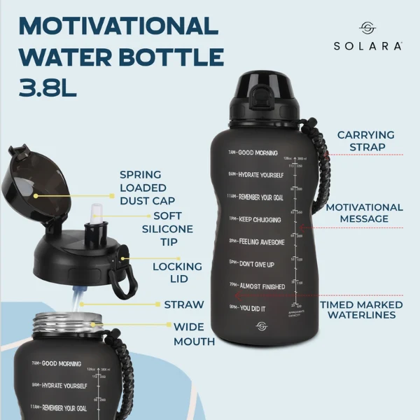 Motivational Water Bottle 3.8 L - Image 202