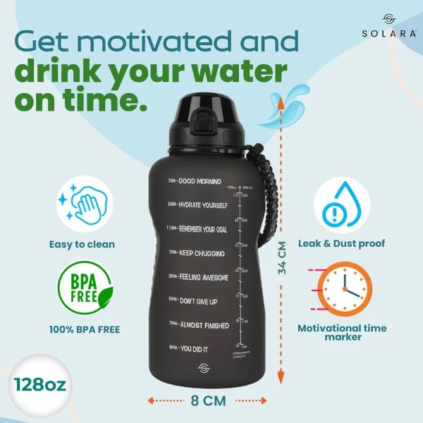Motivational Water Bottle 3.8 L - Image 205