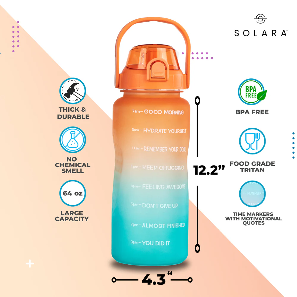 Motivational Water Bottle 3.8 L - Image 82