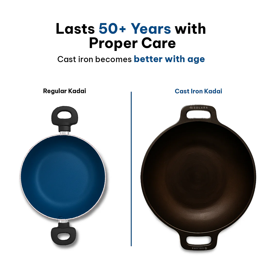 BlackForge Cast Iron Kadai - Image 27