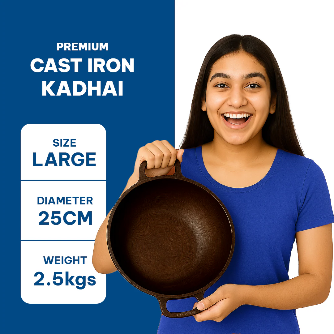 BlackForge Cast Iron Kadai - Image 32