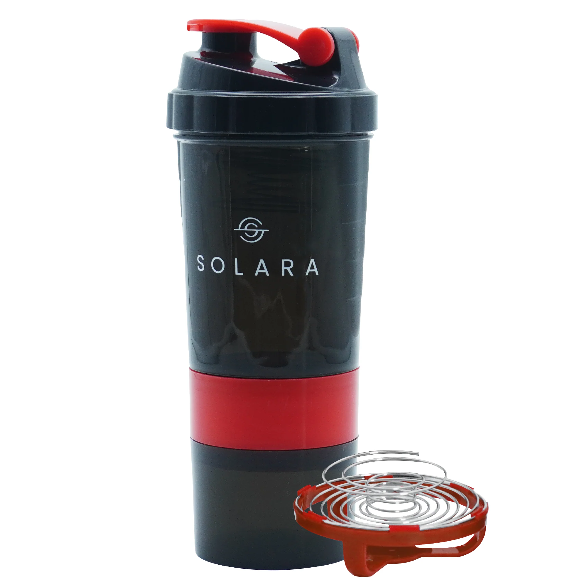 Protein Shaker Bottle with Spring Coil- 650 ML - Image 7
