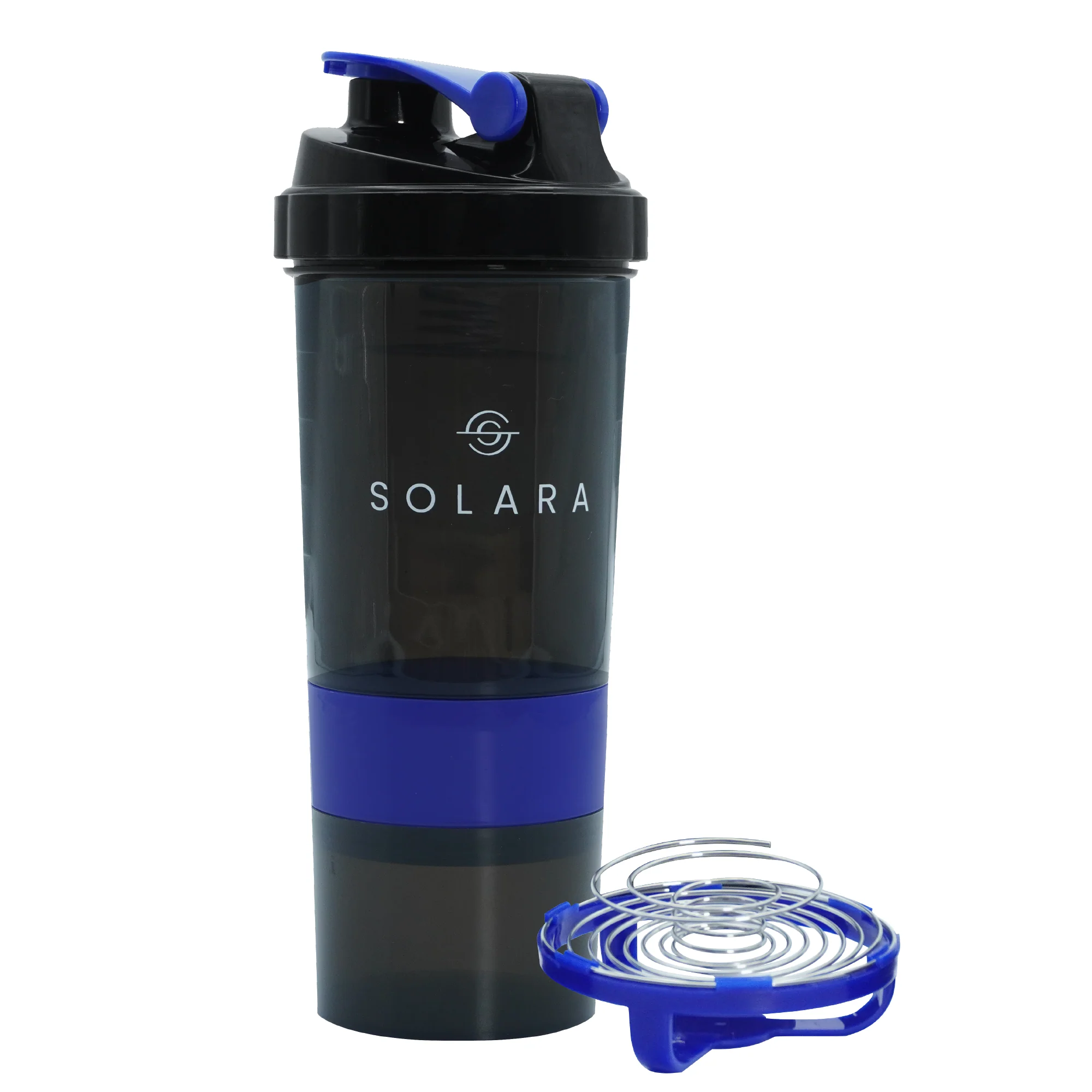 Protein Shaker Bottle with Spring Coil- 650 ML - Image 8