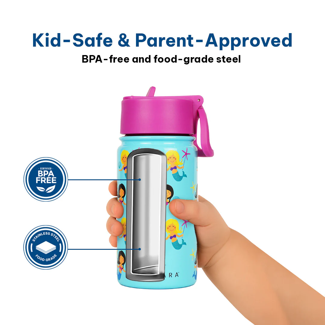 Insulated Water Bottle - Kids (450 ml) - Image 36
