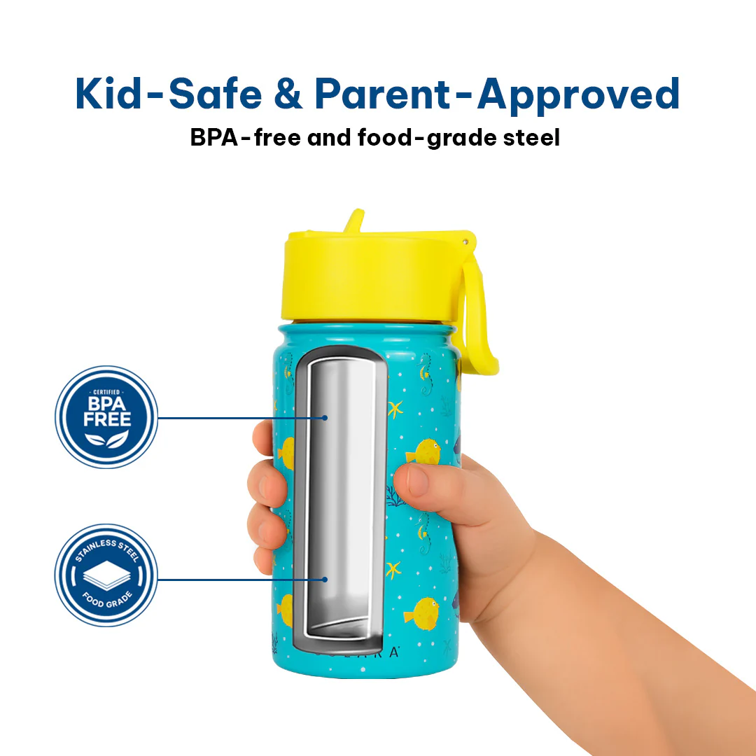 Insulated Water Bottle - Kids (450 ml) - Image 48