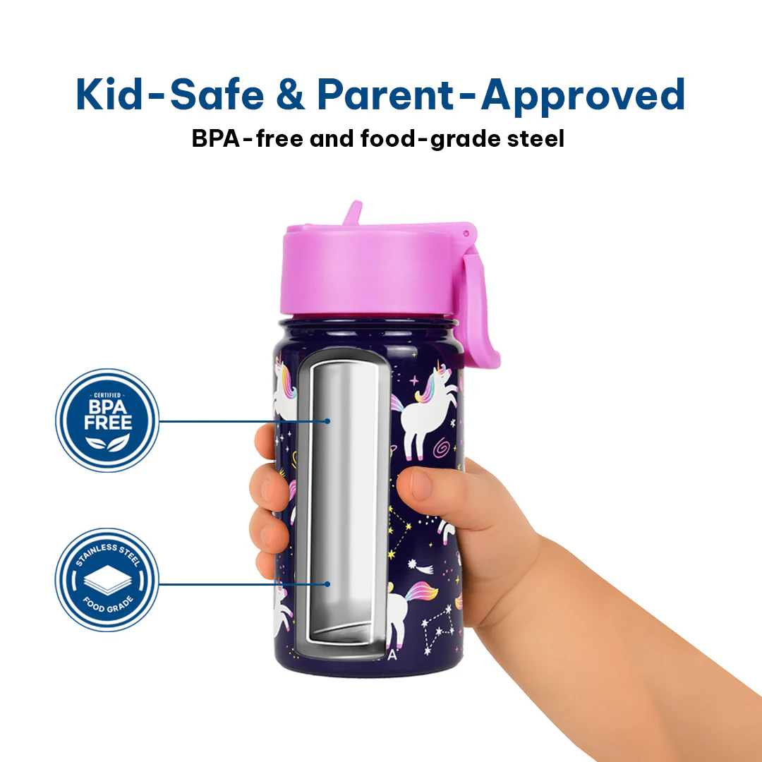 Insulated Water Bottle - Kids (450 ml) - Image 6