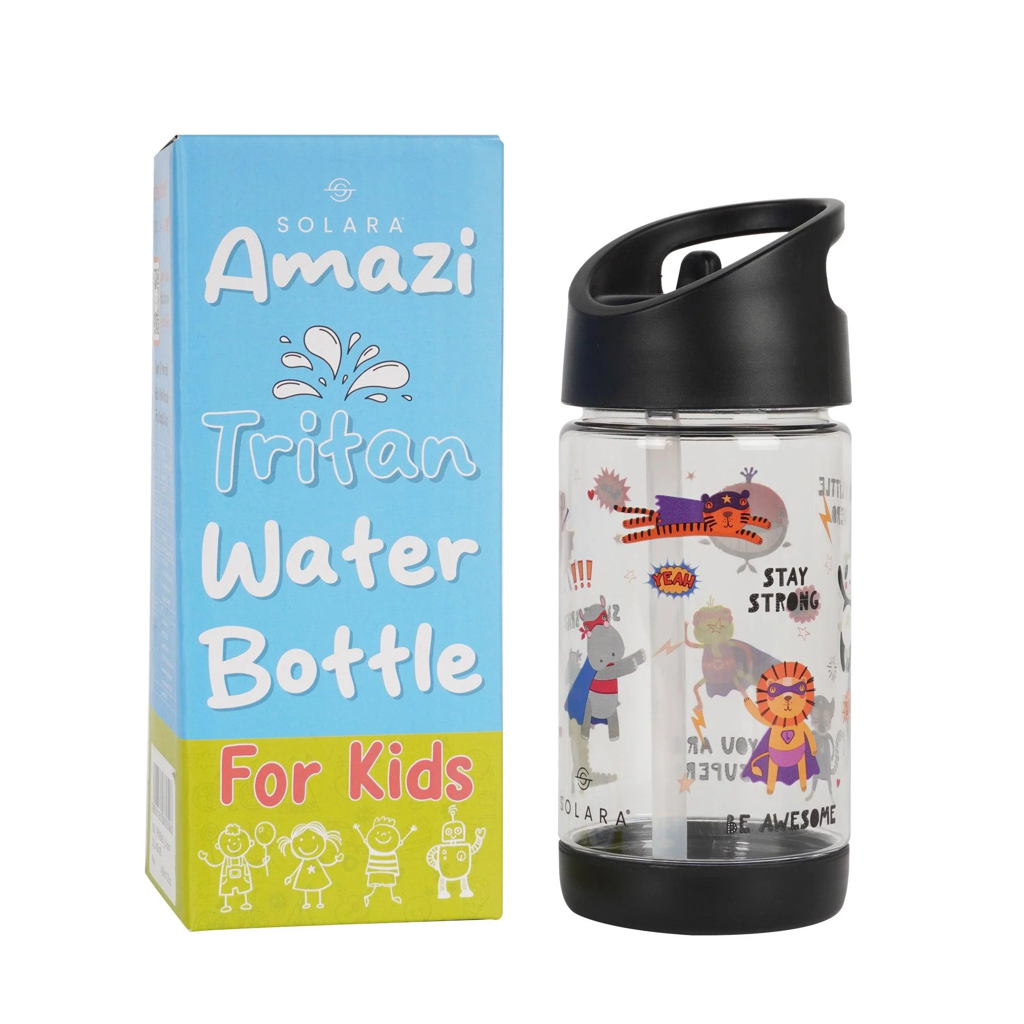 Tritan Sipper Water Bottle - Kids (400ML - Image 13