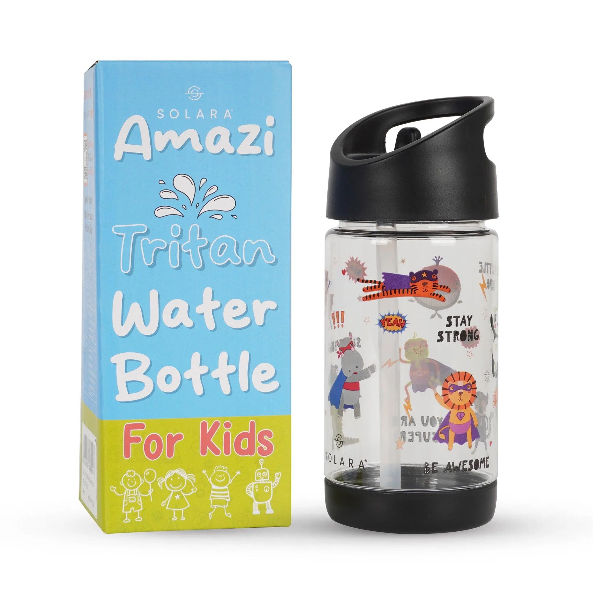Tritan Sipper Water Bottle - Kids (400ML - Image 9