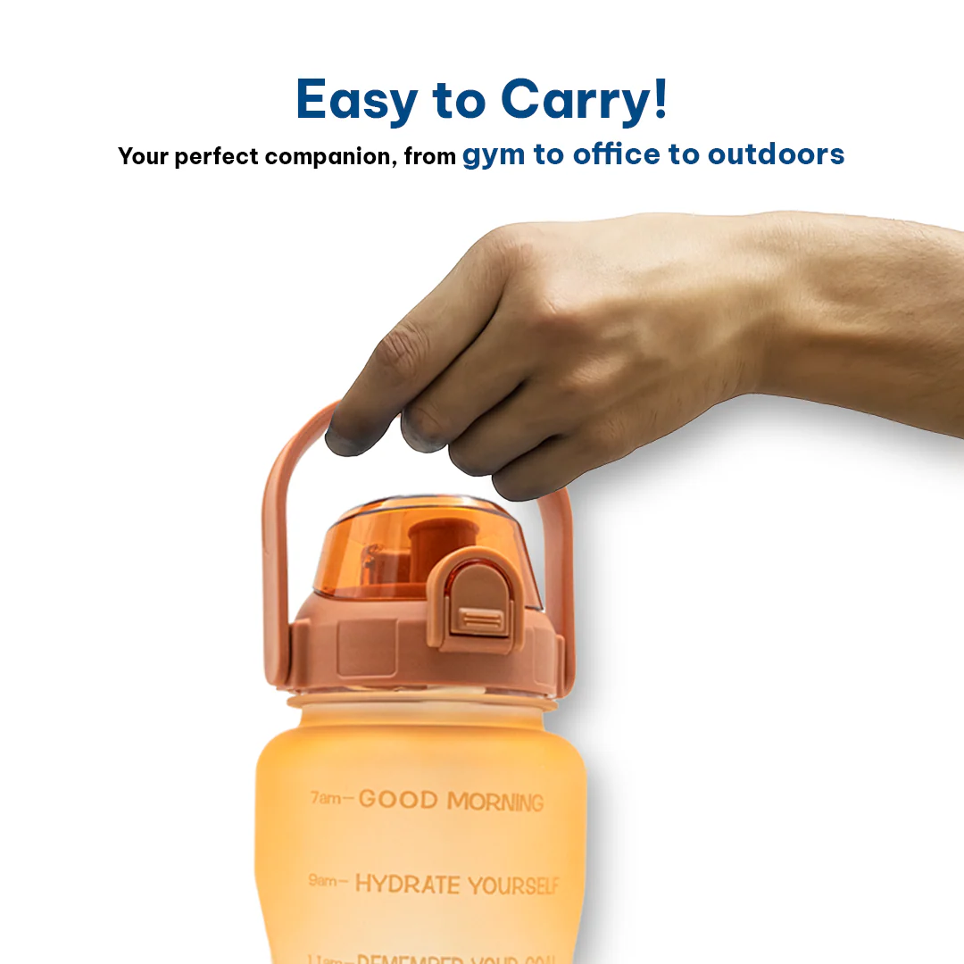 Motivational Water Bottle (100%BPA Free Tritan) - Image 112