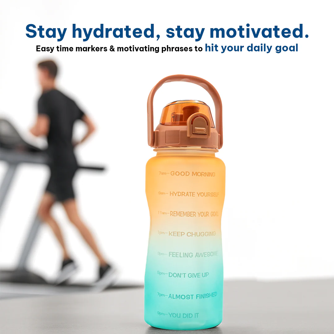 Motivational Water Bottle (100%BPA Free Tritan) - Image 114
