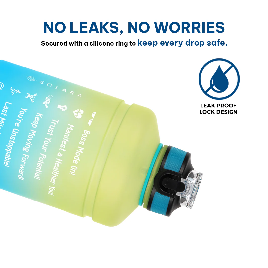 Motivational Water Bottle (100%BPA Free Tritan) - Image 125