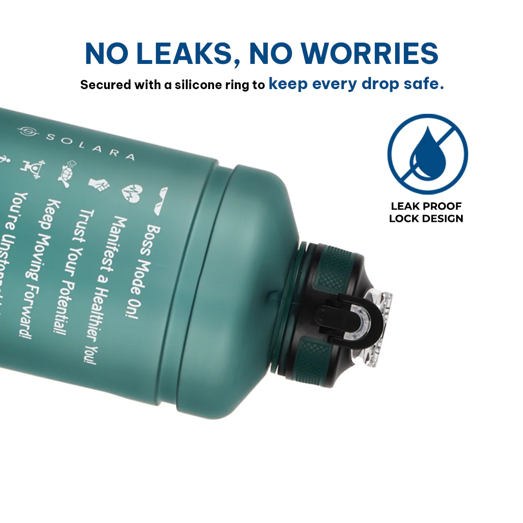 Motivational Water Bottle (100%BPA Free Tritan) - Image 128