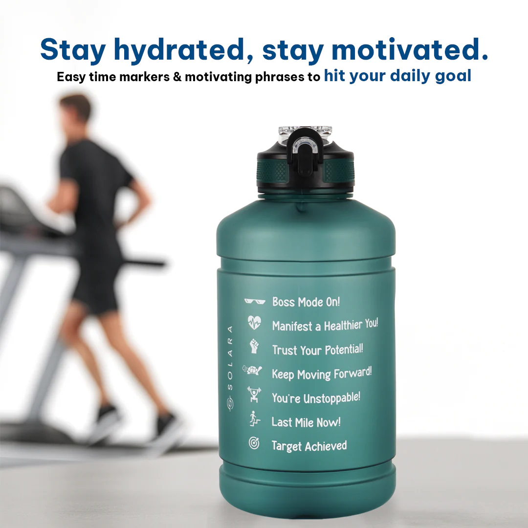 Motivational Water Bottle (100%BPA Free Tritan) - Image 132