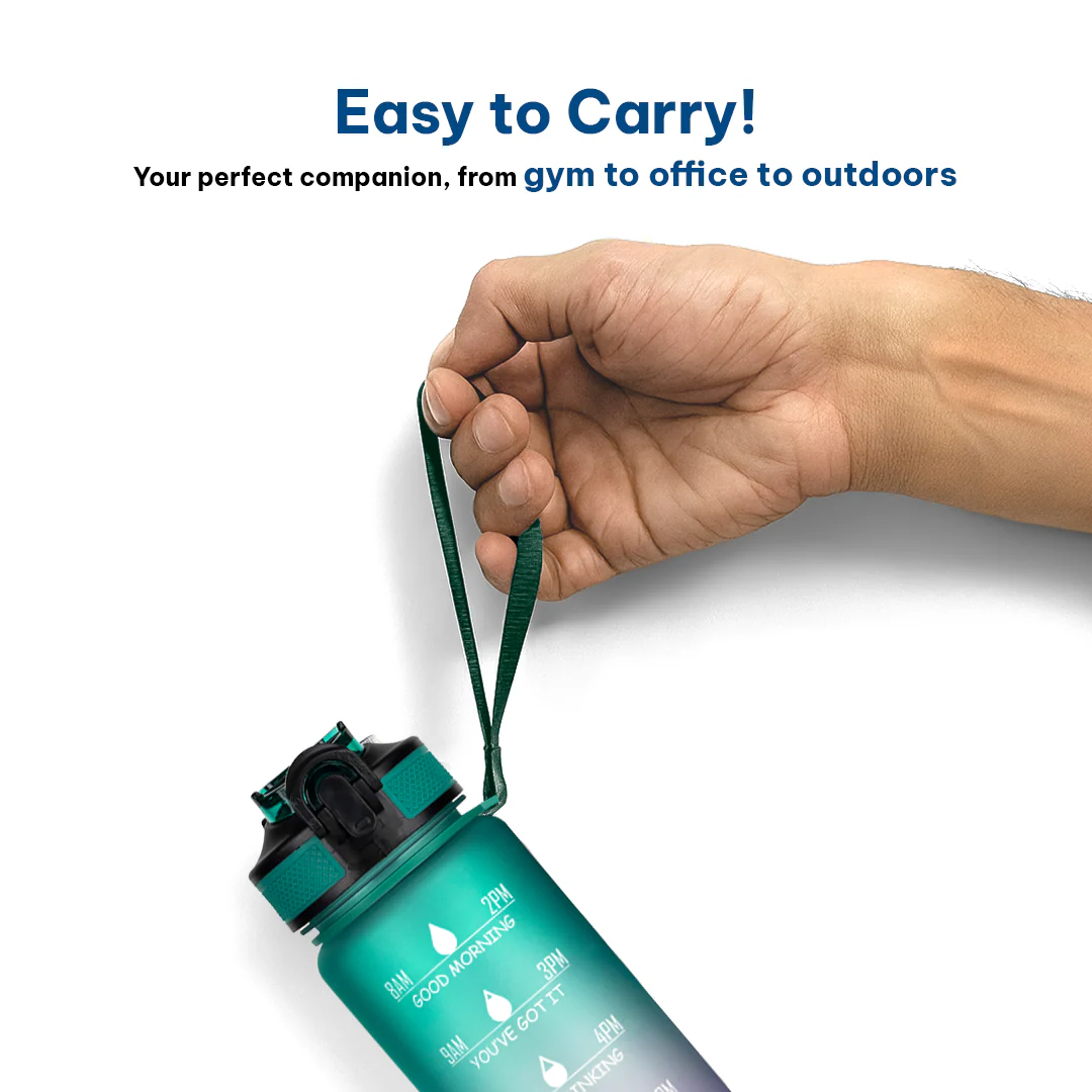 Motivational Water Bottle (100%BPA Free Tritan) - Image 22