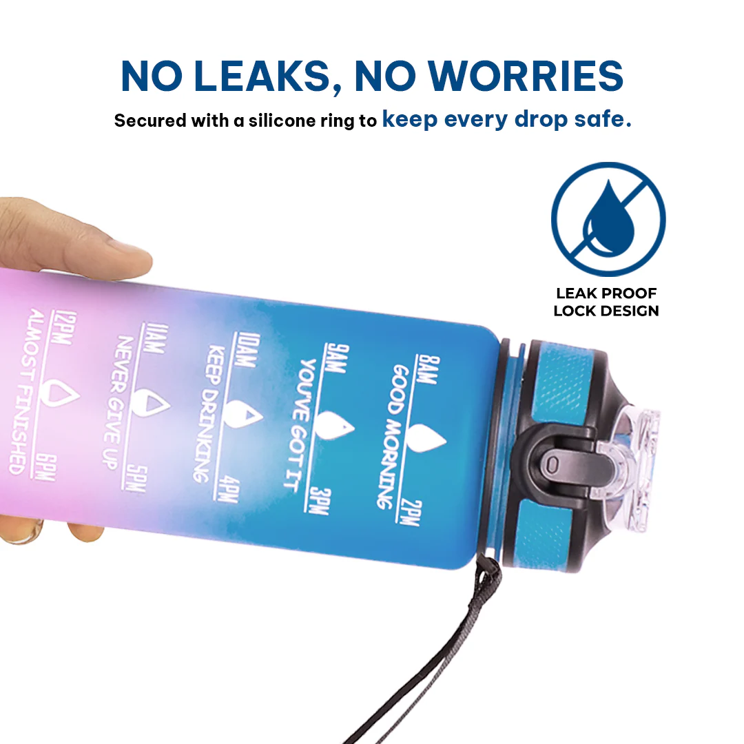 Motivational Water Bottle (100%BPA Free Tritan) - Image 35