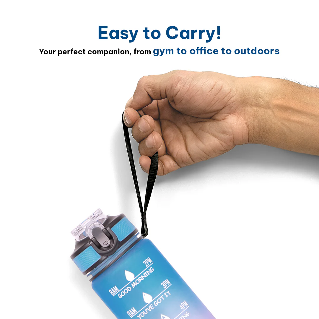 Motivational Water Bottle (100%BPA Free Tritan) - Image 39