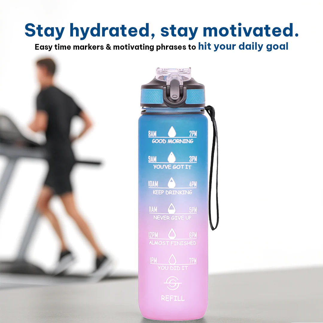 Motivational Water Bottle (100%BPA Free Tritan) - Image 40