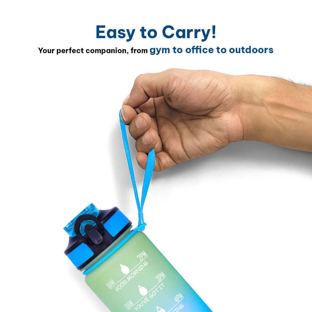 Motivational Water Bottle (100%BPA Free Tritan) - Image 45