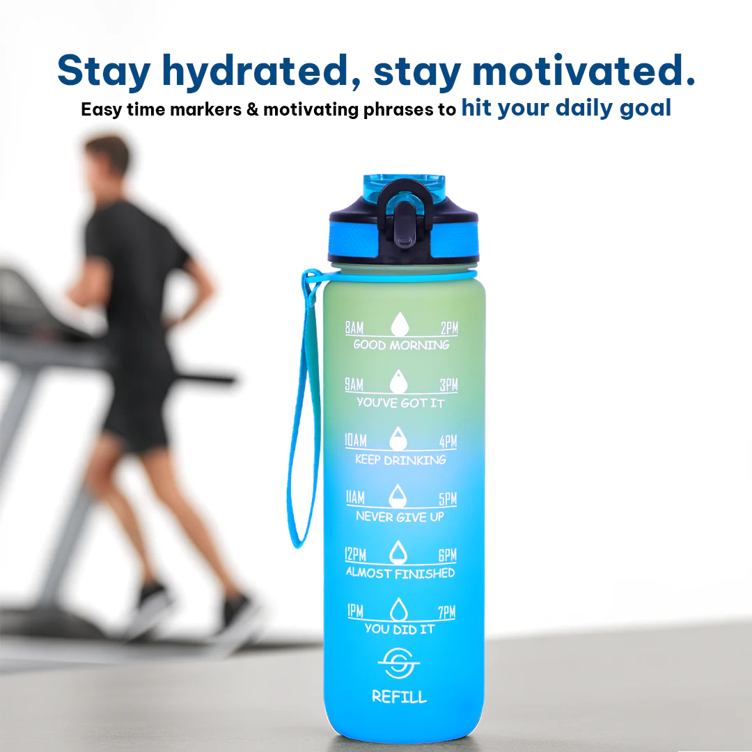 Motivational Water Bottle (100%BPA Free Tritan) - Image 46