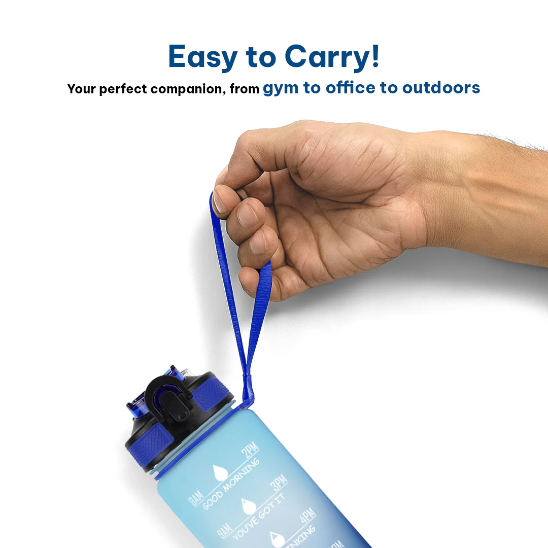 Motivational Water Bottle (100%BPA Free Tritan) - Image 52