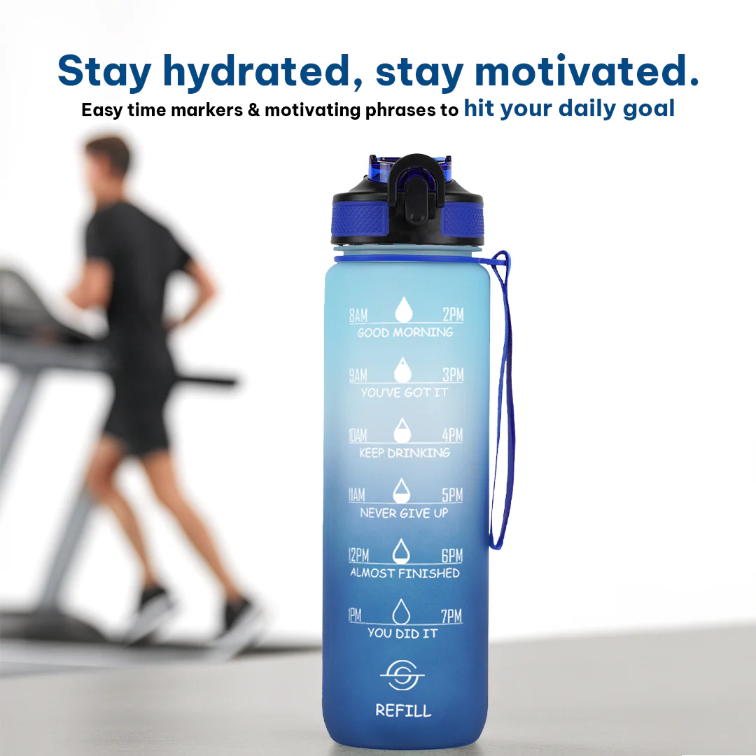 Motivational Water Bottle (100%BPA Free Tritan) - Image 54