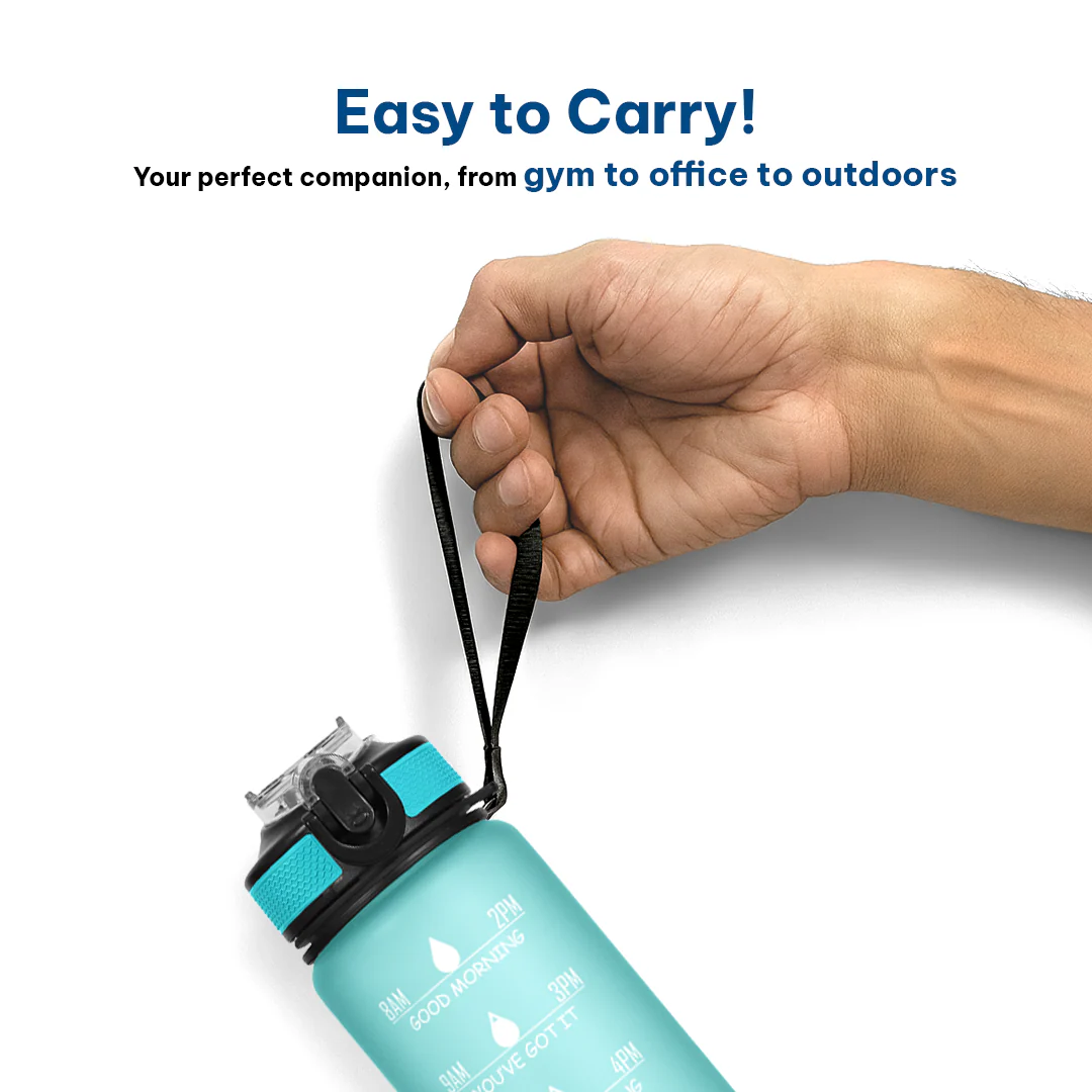 Motivational Water Bottle (100%BPA Free Tritan) - Image 60
