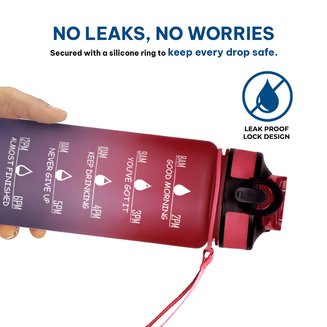Motivational Water Bottle (100%BPA Free Tritan) - Image 65