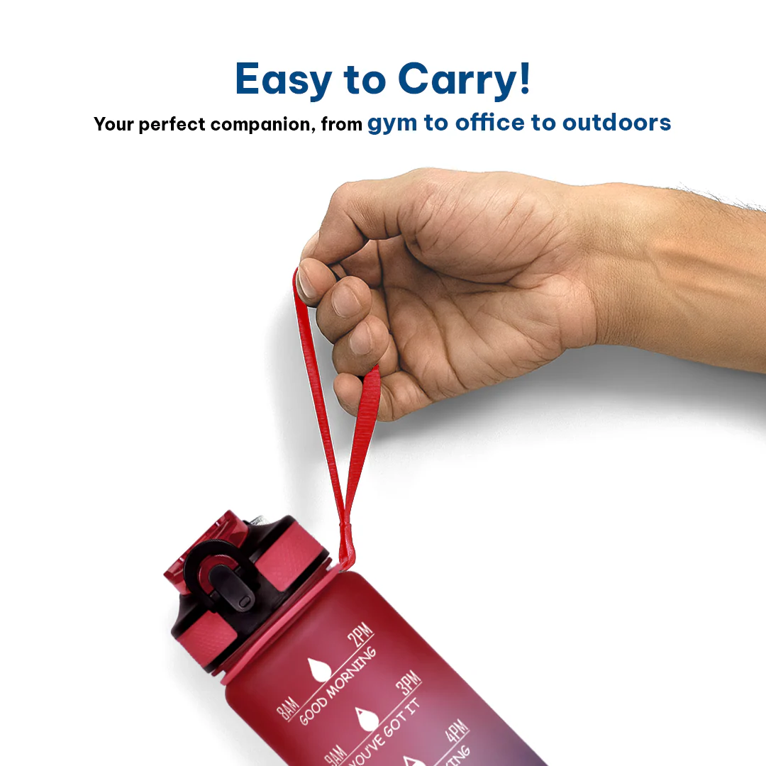 Motivational Water Bottle (100%BPA Free Tritan) - Image 66