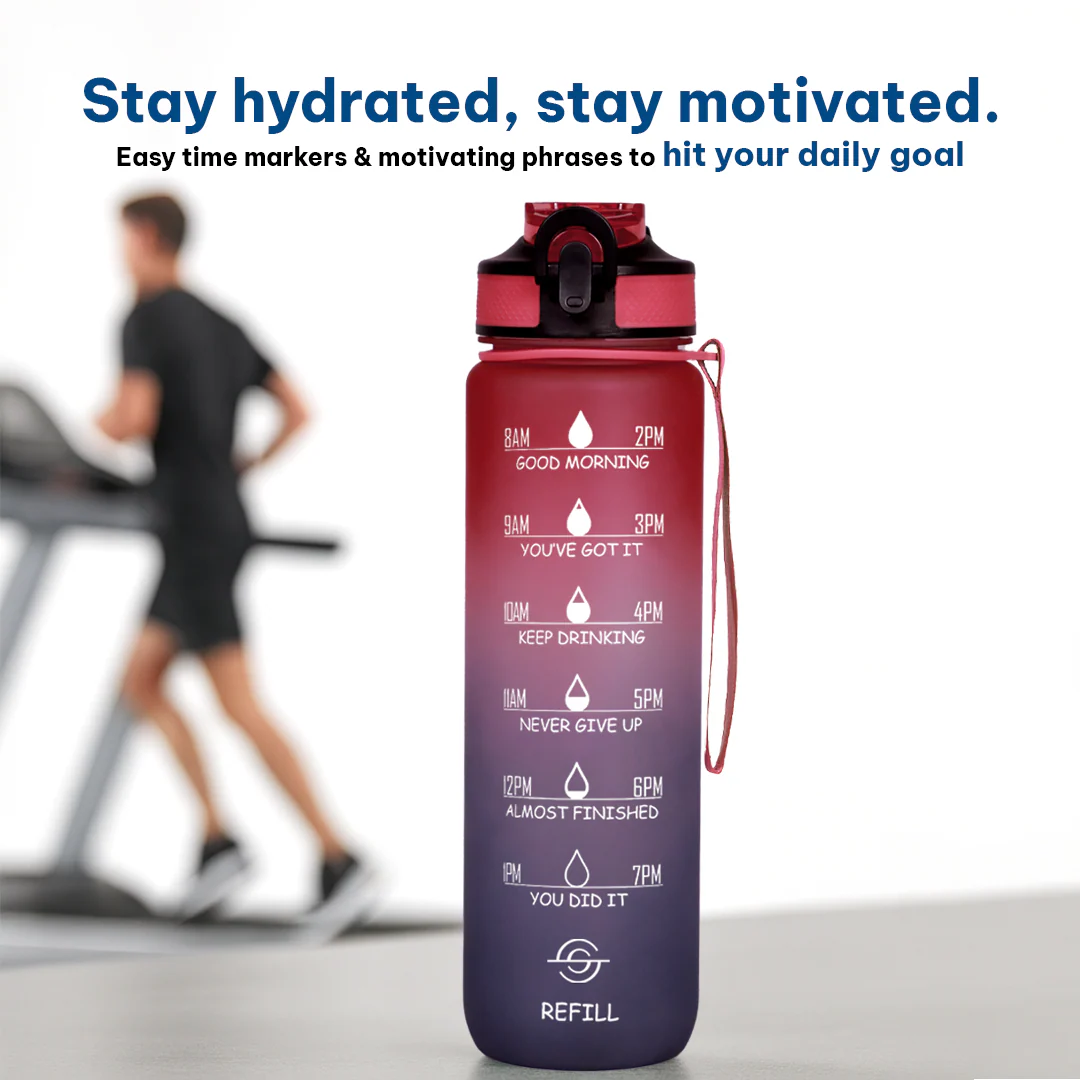 Motivational Water Bottle (100%BPA Free Tritan) - Image 68