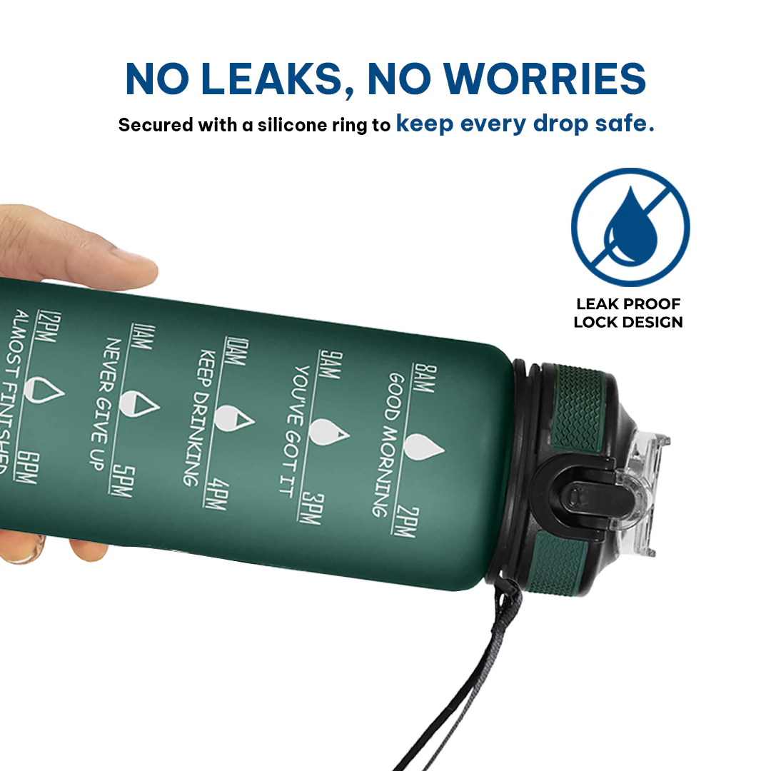 Motivational Water Bottle (100%BPA Free Tritan) - Image 70