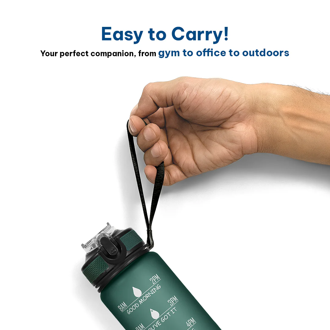 Motivational Water Bottle (100%BPA Free Tritan) - Image 72