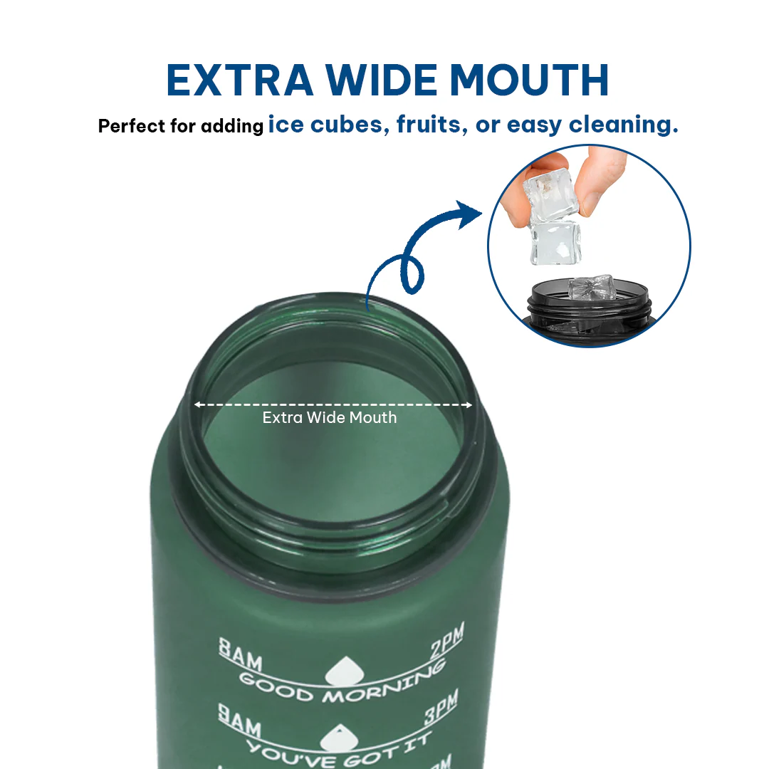 Motivational Water Bottle (100%BPA Free Tritan) - Image 75