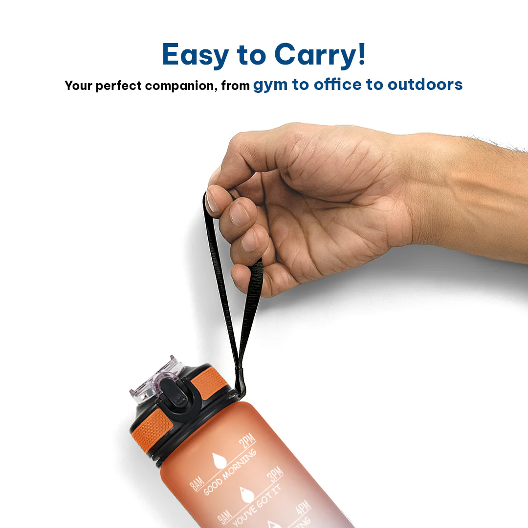 Motivational Water Bottle (100%BPA Free Tritan) - Image 87